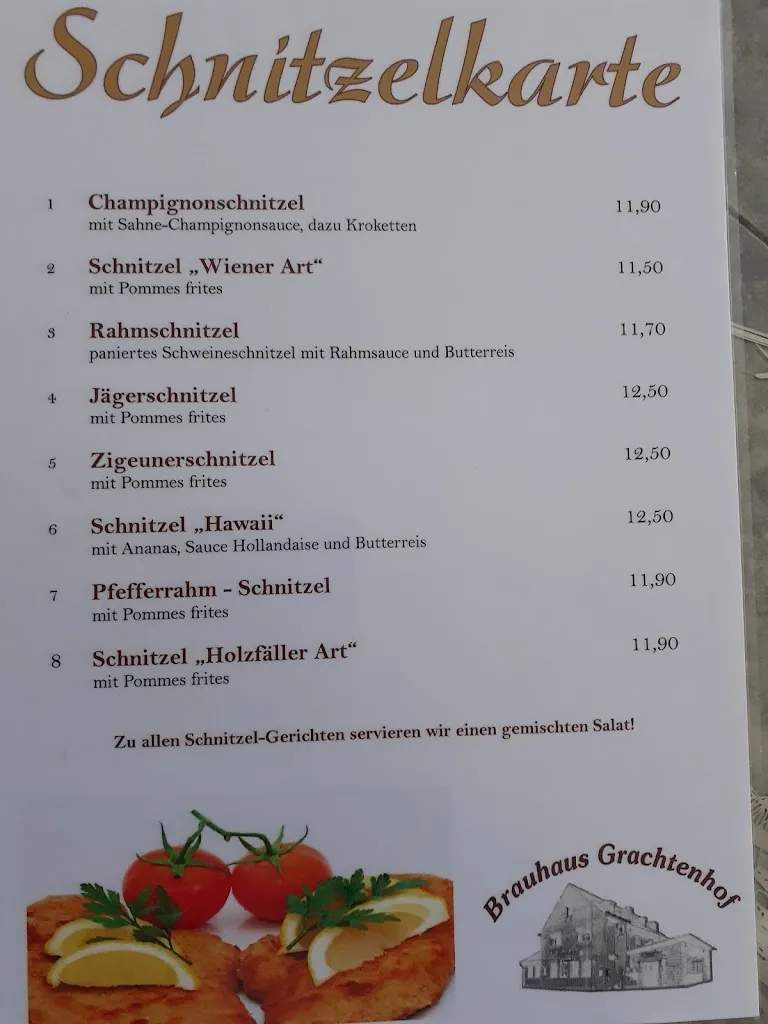 Menu_Brauhaus Grachtenhof .Inhaber Familie Grubisic_Frechen_immagine_3