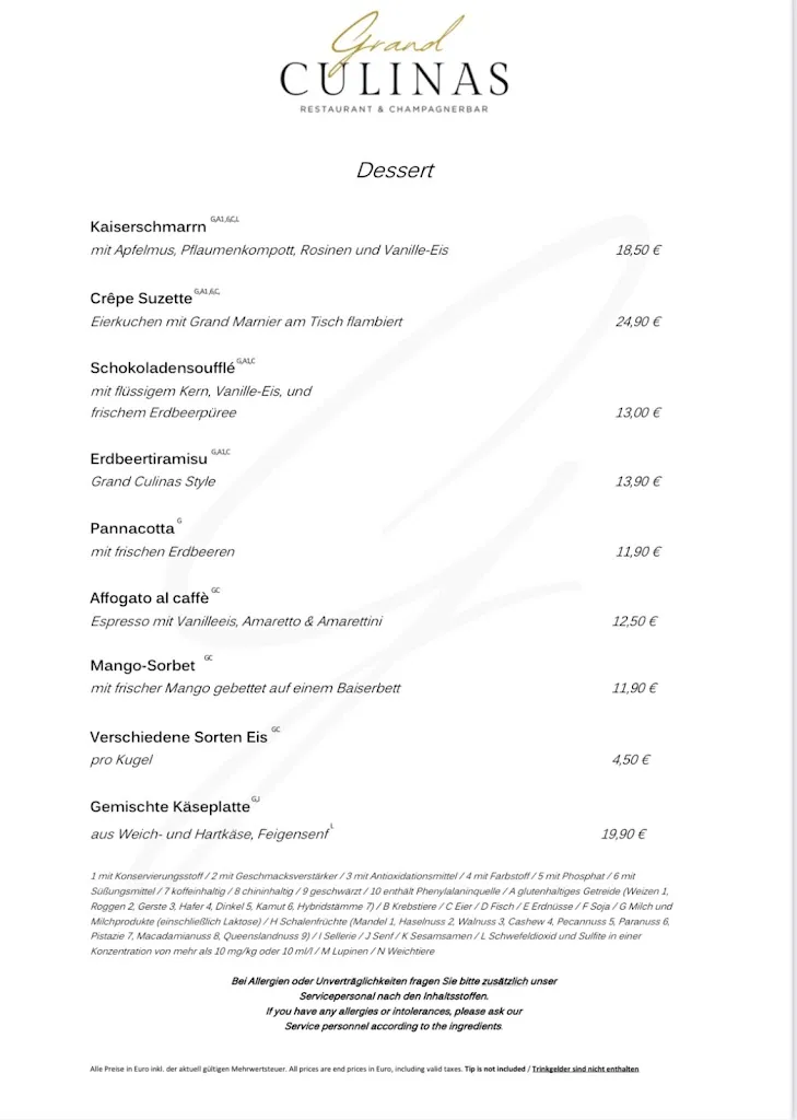 Menu_Grand Culinas Restaurant & Champagnerbar Köln_Köln_image_3