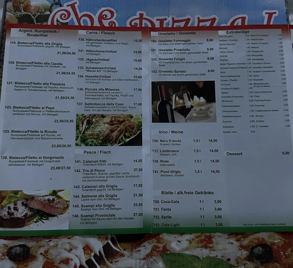 Menu_Ristorante La Rucola_Fröndenberg/Ruhr_image_4