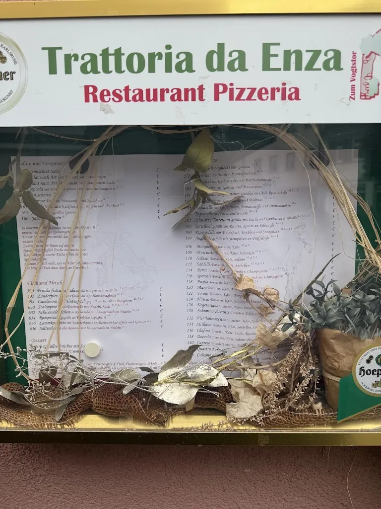Menu_Restaurant Trattoria de Enza_Lahr/Schwarzwald_immagine_2