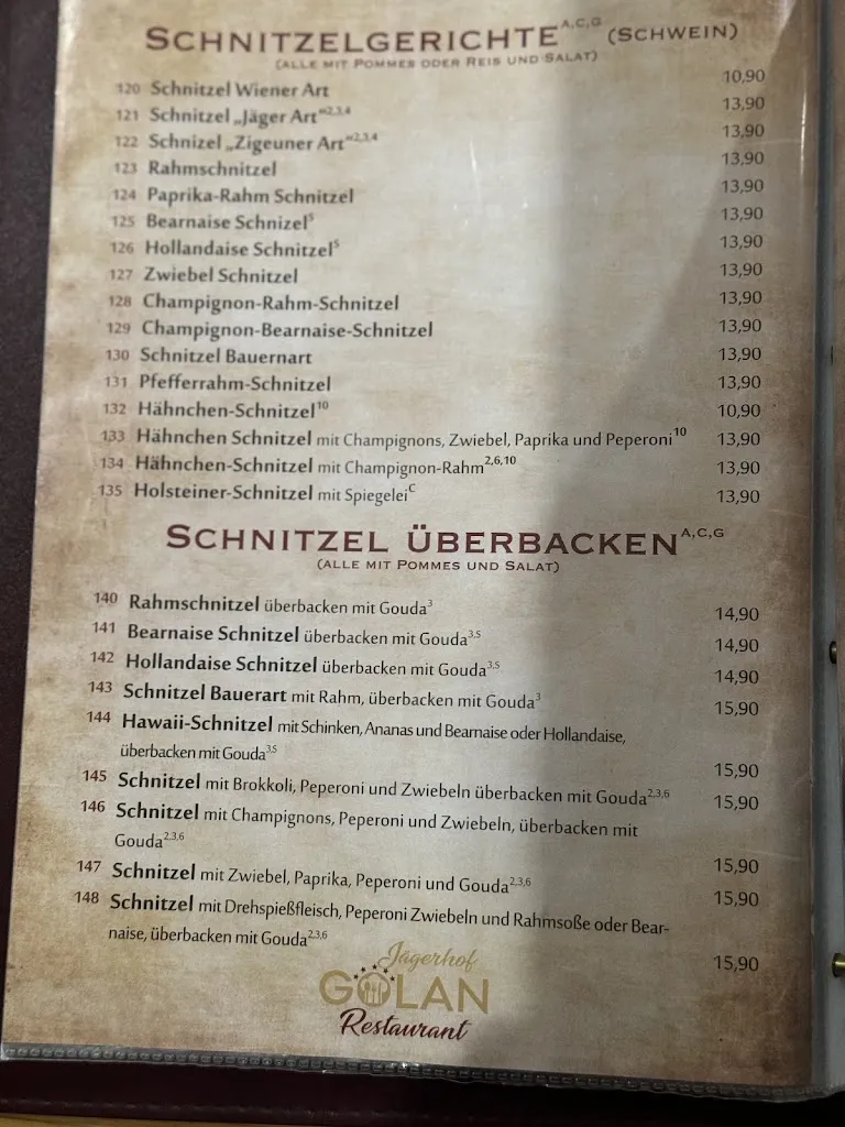 Menu_Jägerhof - golan Restaurant_Geilenkirchen_image_3