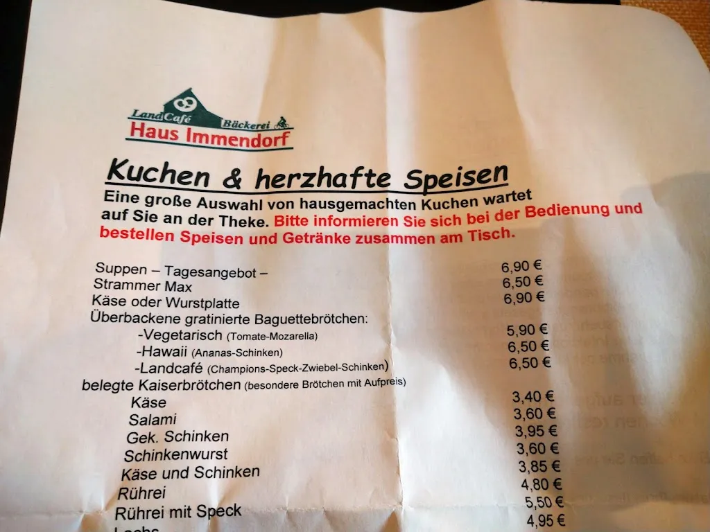Menu_Country Cafe Haus Immendorf_Geilenkirchen_immagine_2