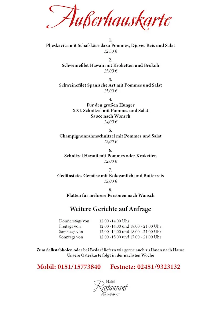 Menu_Hotel/Restaurant am Markt_Geilenkirchen_image_4