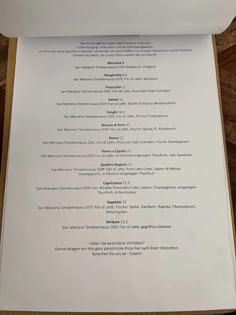 Menu_La Piccola Napoli - da Salvatore_Geldern_image_4