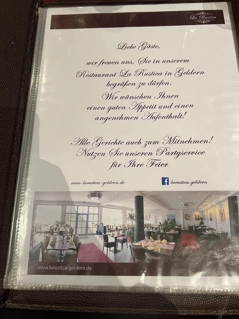 Menu_La Rustica - Italienisches Restaurant_Geldern_immagine_2