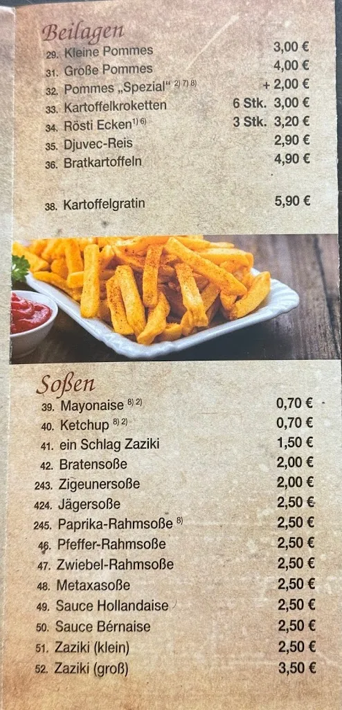 Menu_Restaurant Rossmühle_Geldern_immagine_3