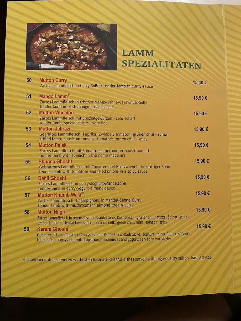 Menu_SAGAR – Indisches Restaurant u. Lieferservice_Geldern_image_1