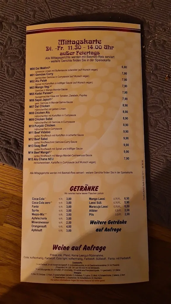 Menu_SAGAR – Indisches Restaurant u. Lieferservice_Geldern_image_4
