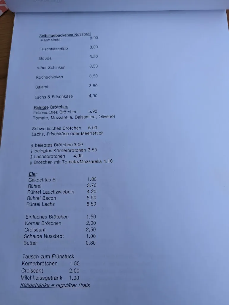 Menu_Café Gänseblümchen_Geldern_immagine_1