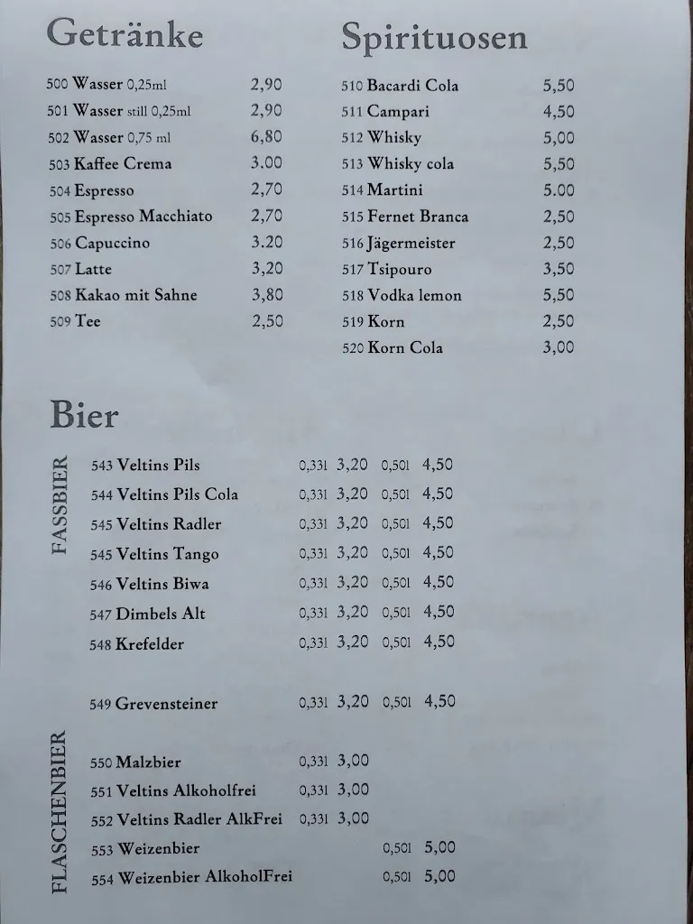Menu_Restaurant Korfu_Gescher_image_1