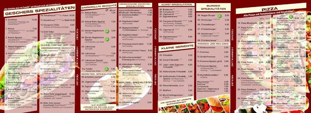 Menu_Geschers schnellrestaurant GSR47 PIZZERIA_Gescher_image_1