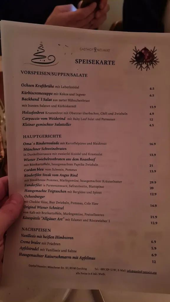 Menu_Gasthof Neuwirt Eventlocation Garching b. München_München_image_2