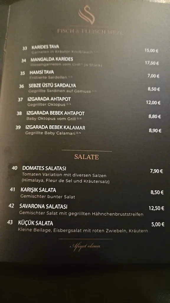 Menu_Savarona Restaurant_Gelsenkirchen_image_2