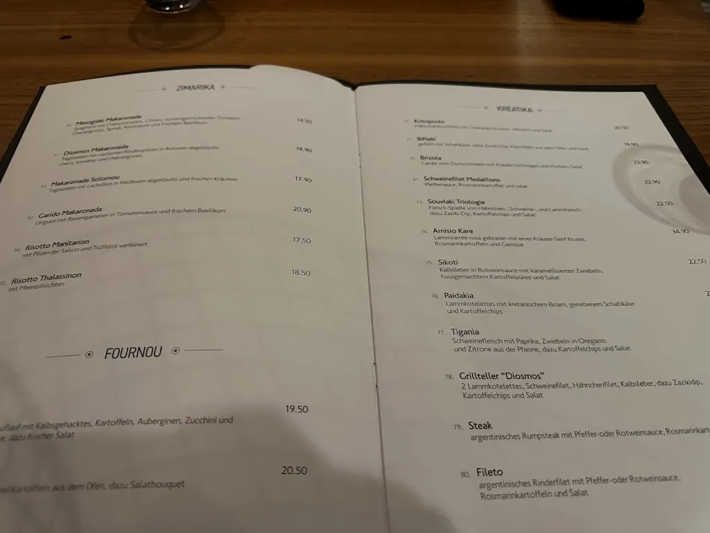 Menü_Restaurant Diosmos_Gelsenkirchen_Bild_4