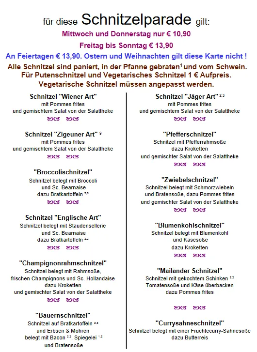 Menu_Restaurant Forster_Gelsenkirchen_immagine_2