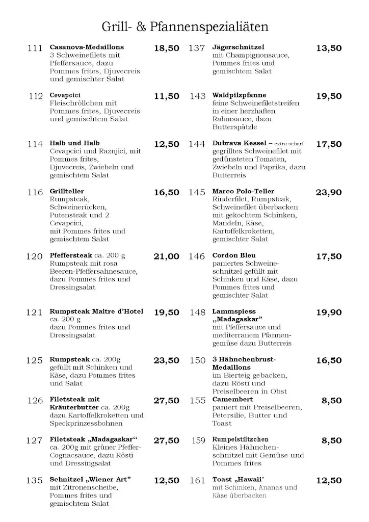 Menu_Restaurant Dubrovnik - Gelsenkirchen_Gelsenkirchen_image_2