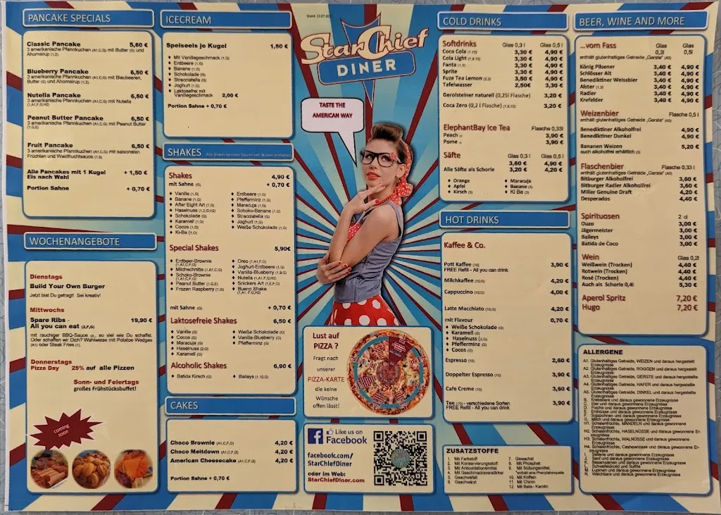 Menu_StarChief Diner_Gelsenkirchen_image_1