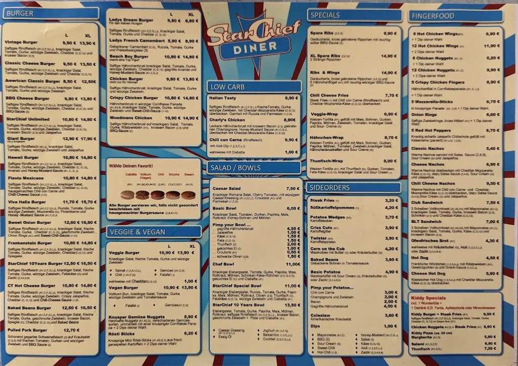 Menu_StarChief Diner_Gelsenkirchen_image_2