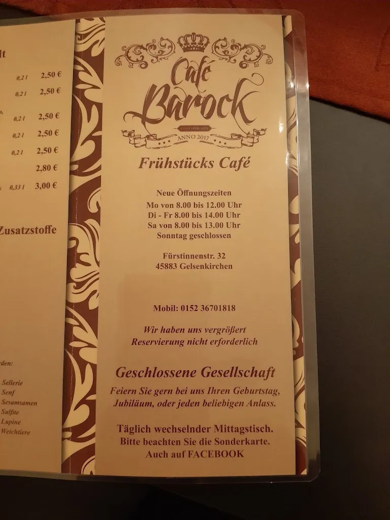Menu_Café Barock | Gelsenkirchen_Gelsenkirchen_image_2