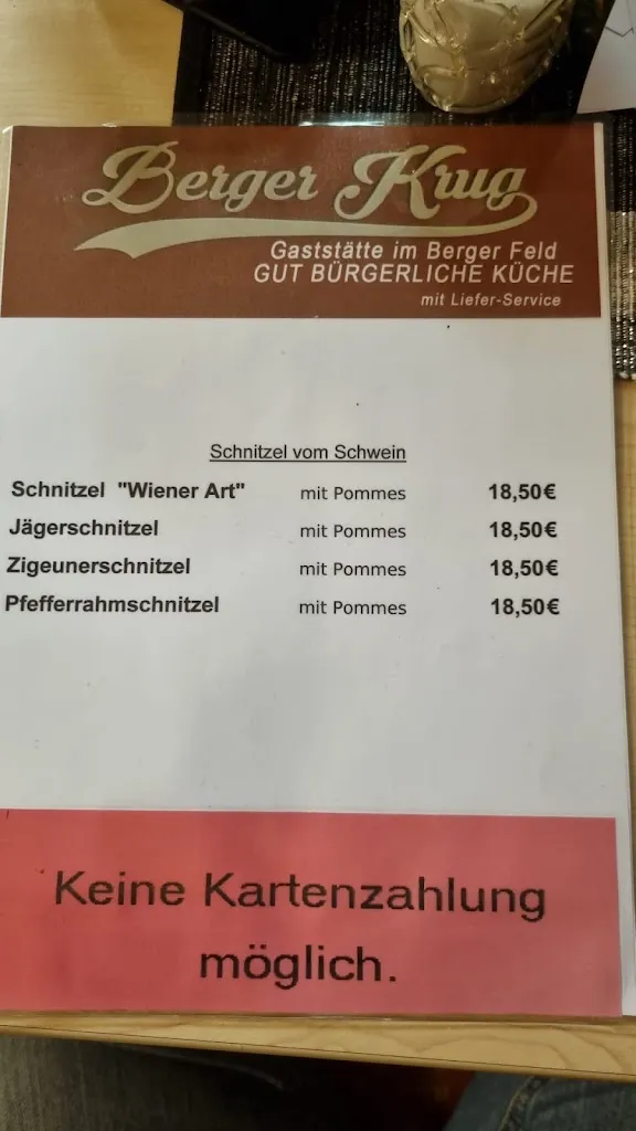 Menu_Gaststätte Berger Krug_Gelsenkirchen_image_1