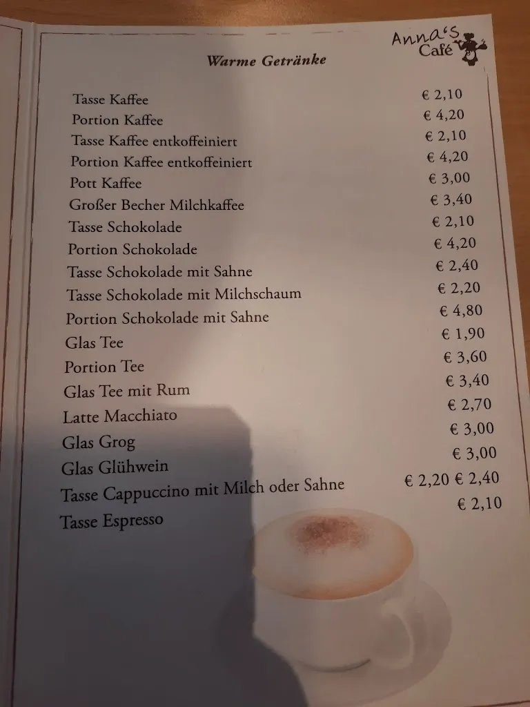 Menu_Anna's Café_Geseke_immagine_1