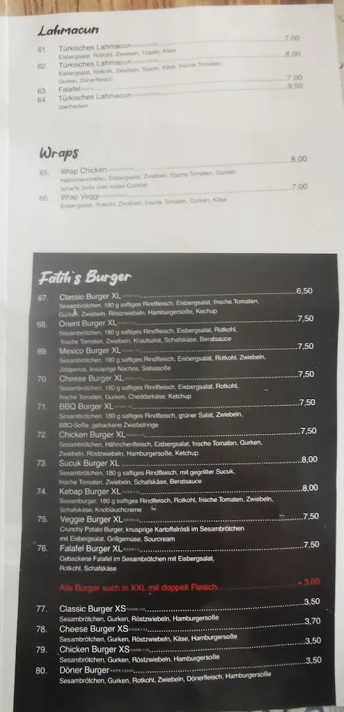 Menu_Bei Fatih_Geseke_image_1