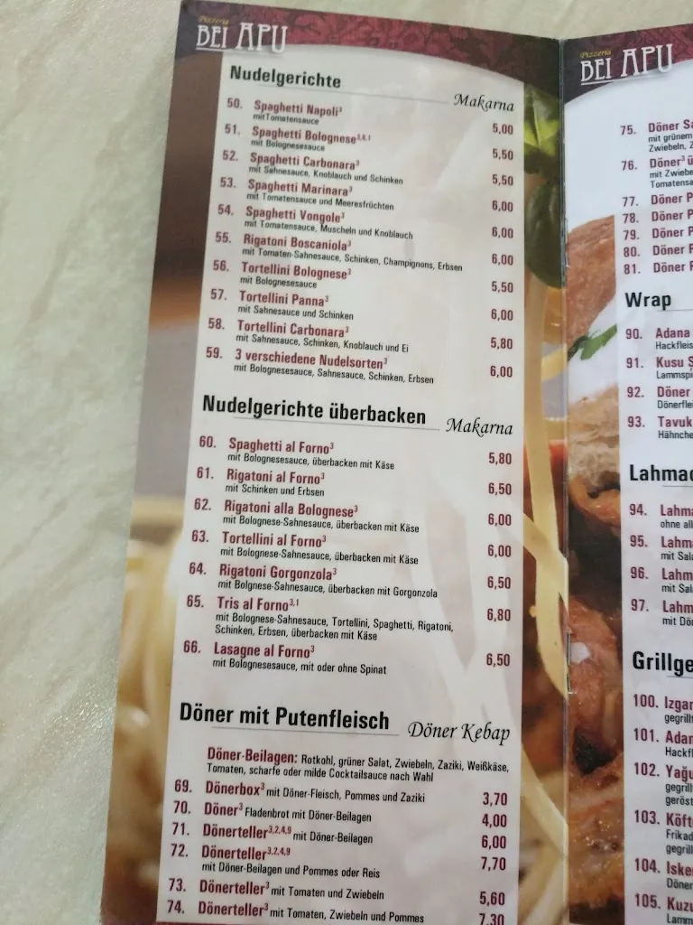 Menu_Pizzeria bei Apu_Geseke_immagine_4