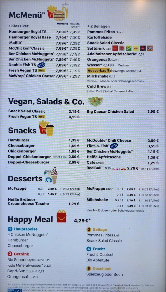 Menu_McDonald's Restaurant_Geseke_image_1