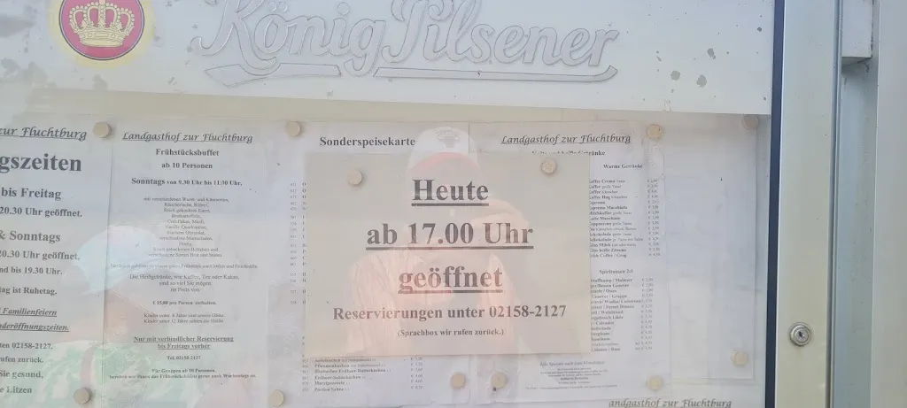 Menü_Landgasthof zur Fluchtburg_Grefrath_Bild_1