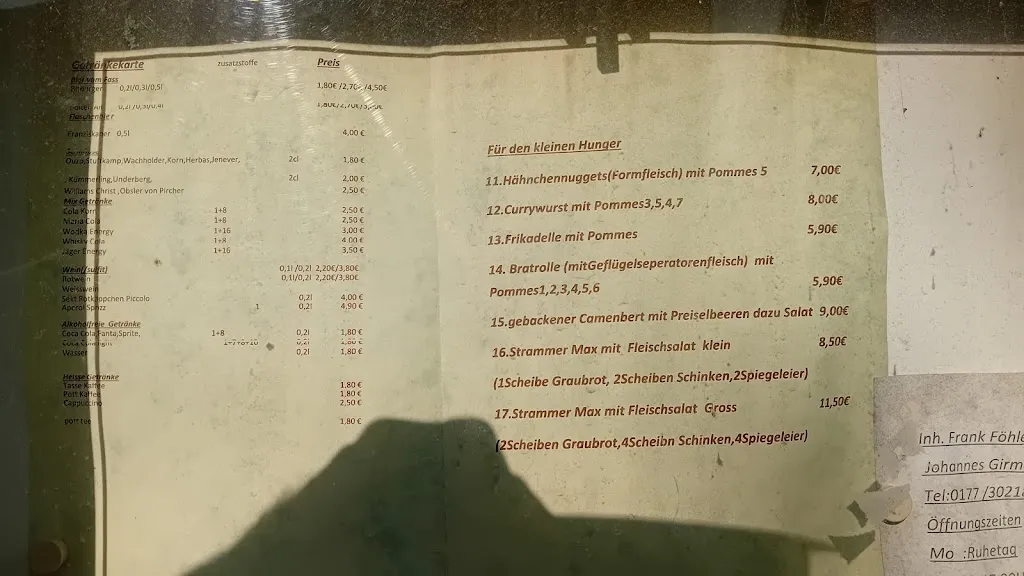 Menu_Gaststãtte Zum alten Wasserturm_Grefrath_image_1