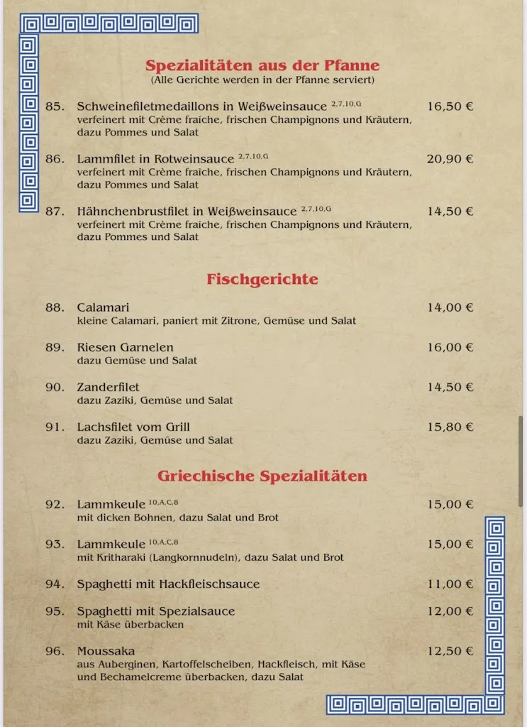 Menu_Restaurant Athen_Viersen_immagine_1