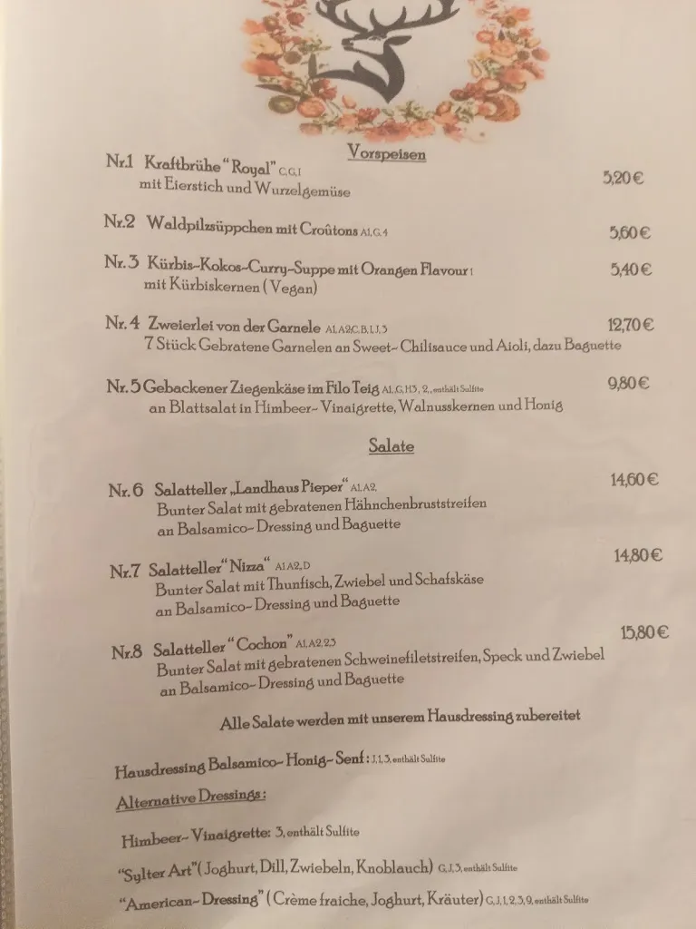 Menu_Landgasthaus Pieper_Gladbeck_image_1