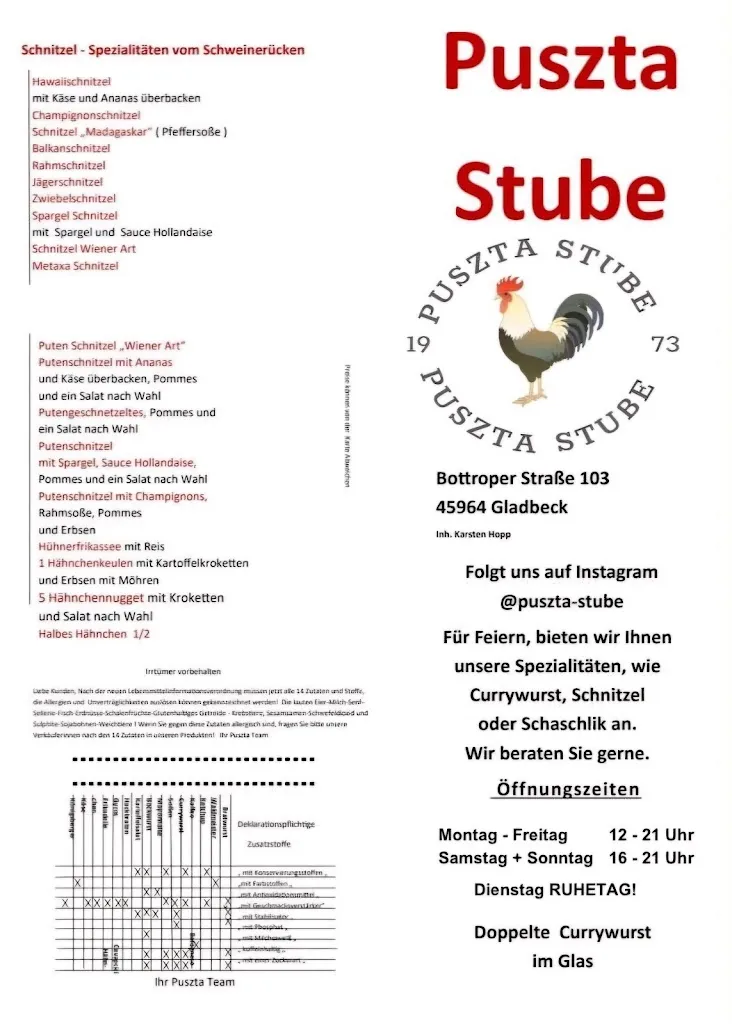 Menu_Puszta Stube Gladbeck_Gladbeck_image_2