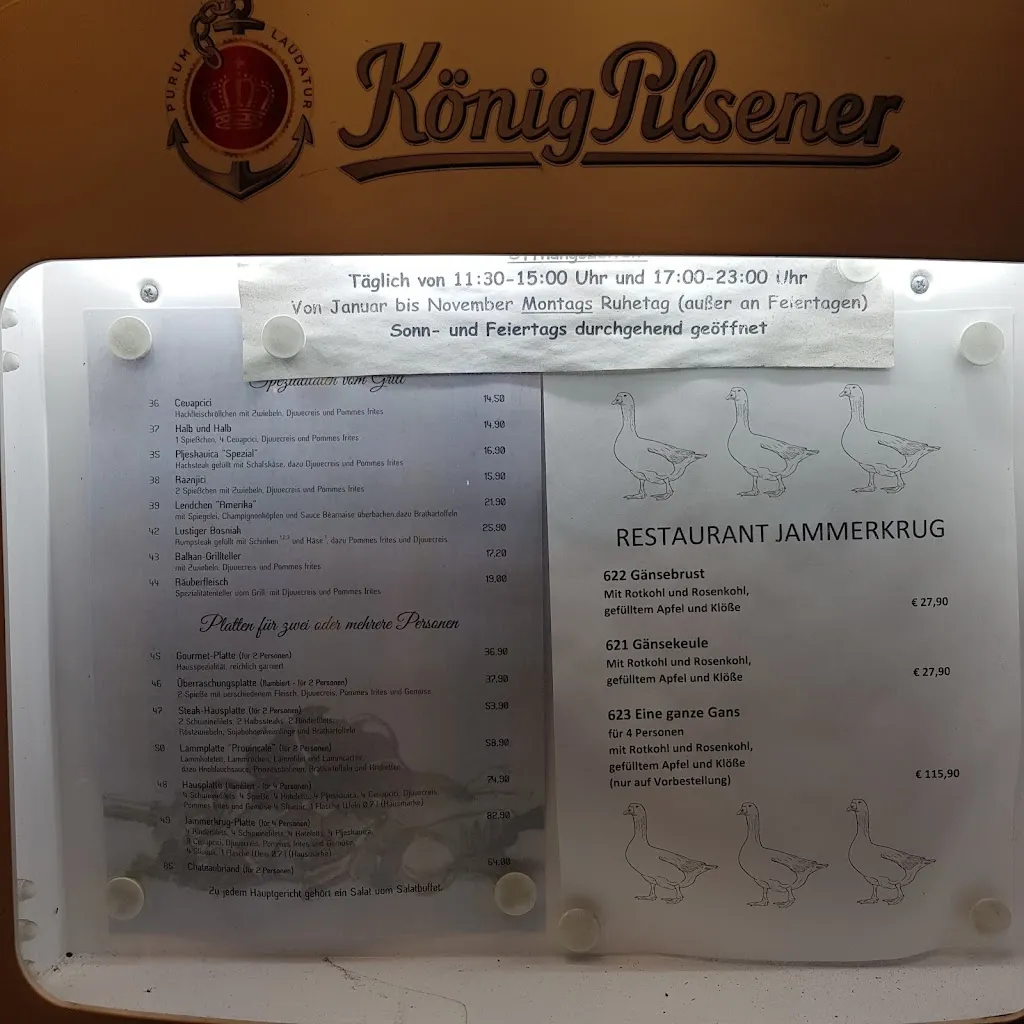 Menu_Hotel-Restaurant „Jammerkrug“_Gladbeck_image_4