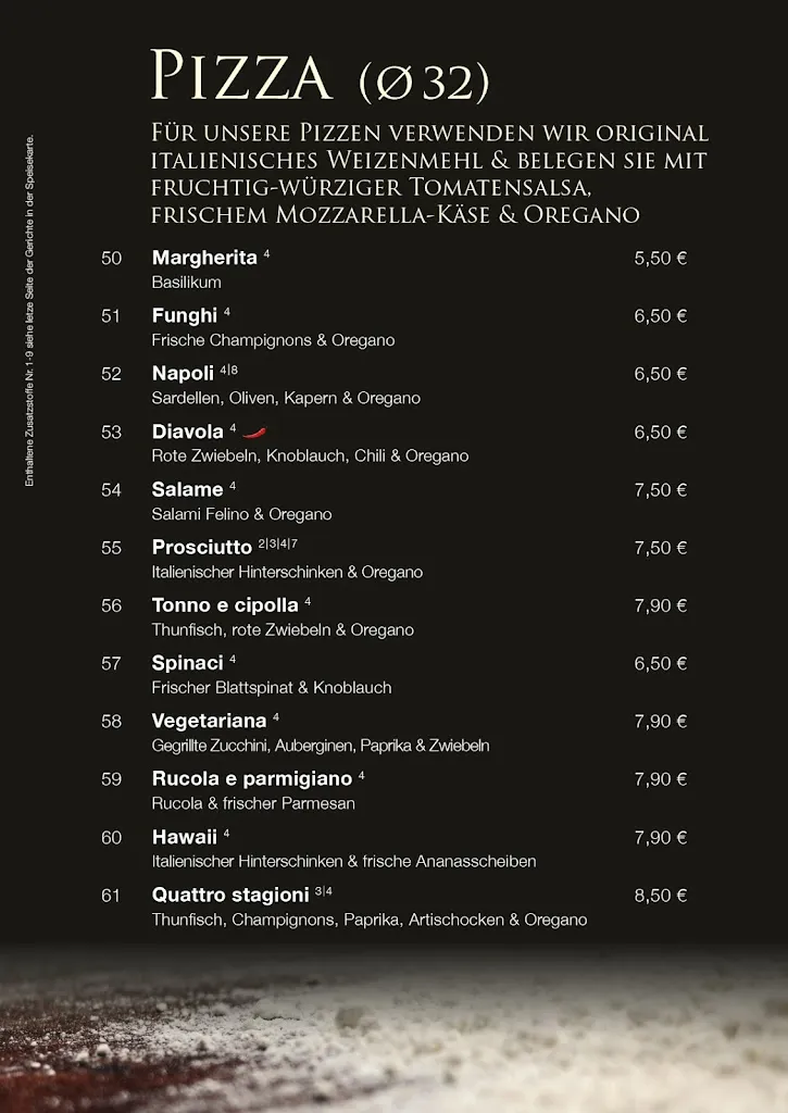 Menu_La Fiamma_Gladbeck_image_3