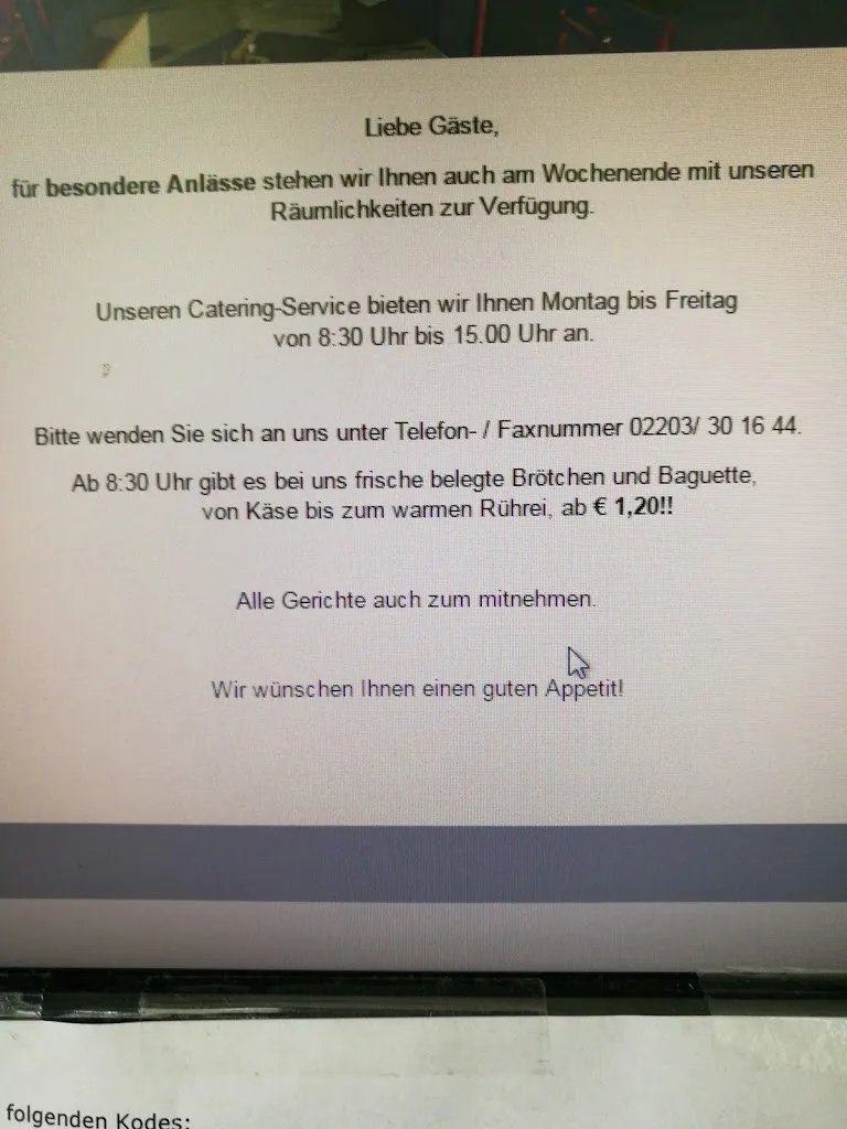 Menu_Soul Kitchen - Bistro im Park_Köln_immagine_3