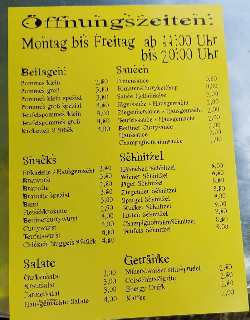 Menu_Paul's Imbiss_Goch_immagine_1