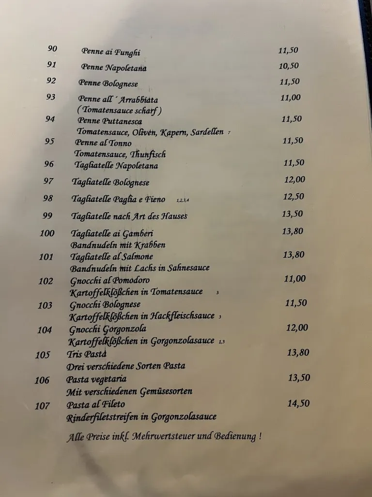 Menu_Restaurant Pietro_Gummersbach_image_1