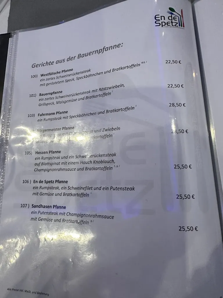 Menu_En de Spetz_Grevenbroich_immagine_2