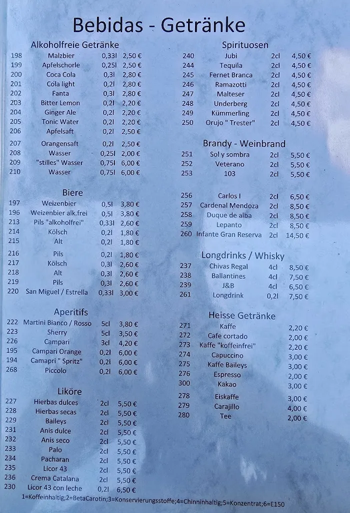 Menu_El Toro Spanisches Restaurant_Grevenbroich_immagine_1