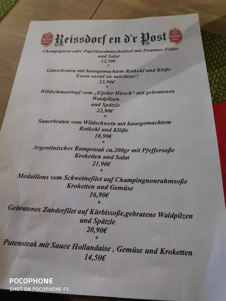 Menu_Gaststätte Brauhaus en d´r Post_Grevenbroich_image_1
