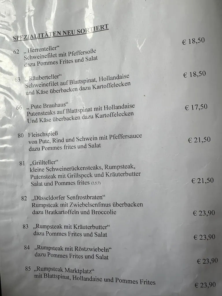 Menu_Gaststätte Haus Portz_Grevenbroich_image_1
