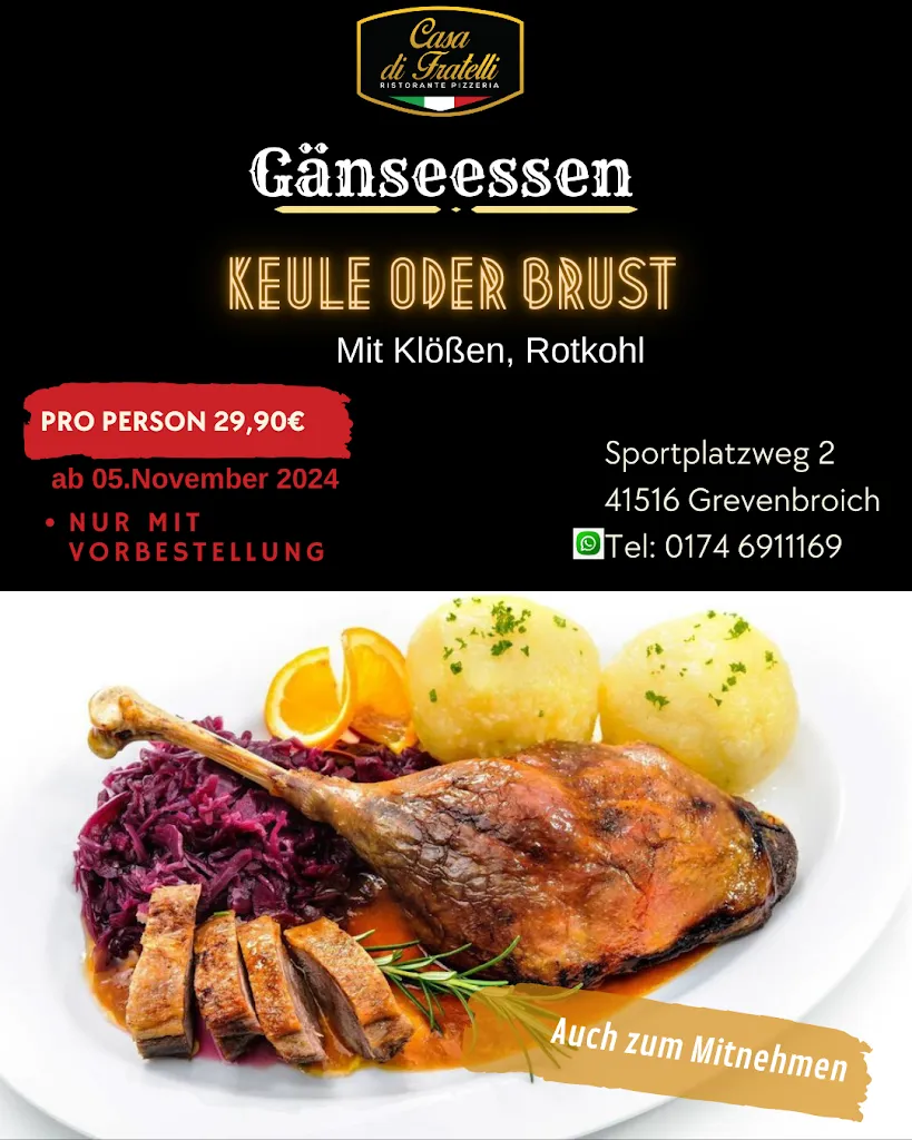 Menu_Casa di Fratelli, Italienische Restaurant, Mediterrane Küche_Grevenbroich_image_3