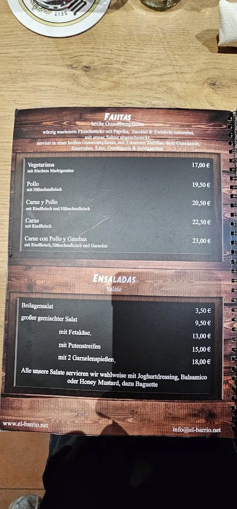 Menu_El Barrio Cantina y Bar_Grevenbroich_immagine_4