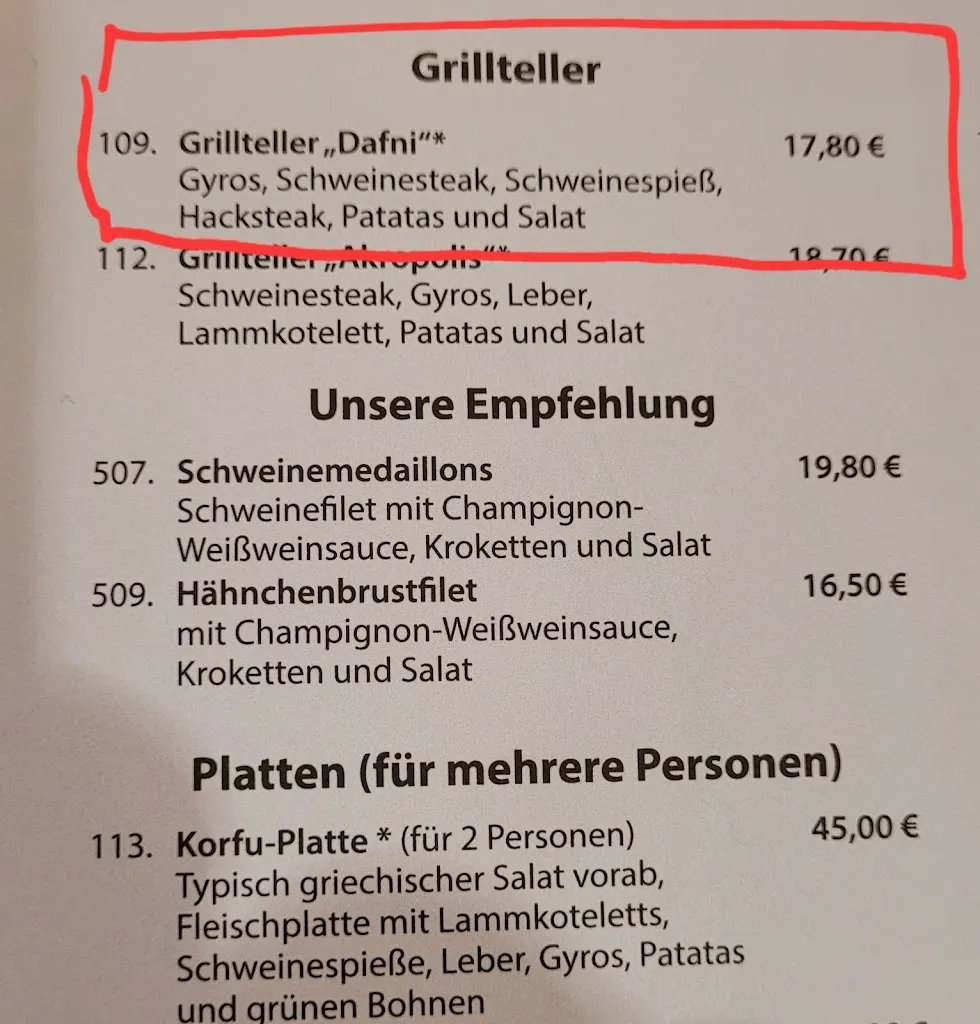 Menu_Restaurant Korfu im Kellertor - Ljubica Willemse_Haan_immagine_4