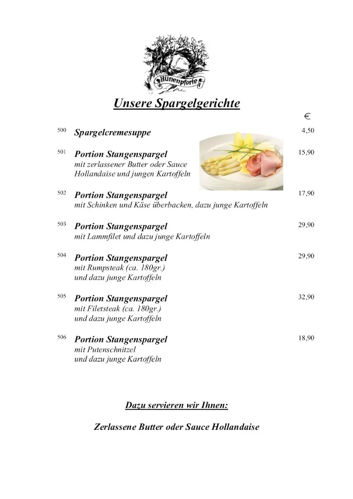 Menu_Restaurant Haus Hünenpforte_Hagen_image_1