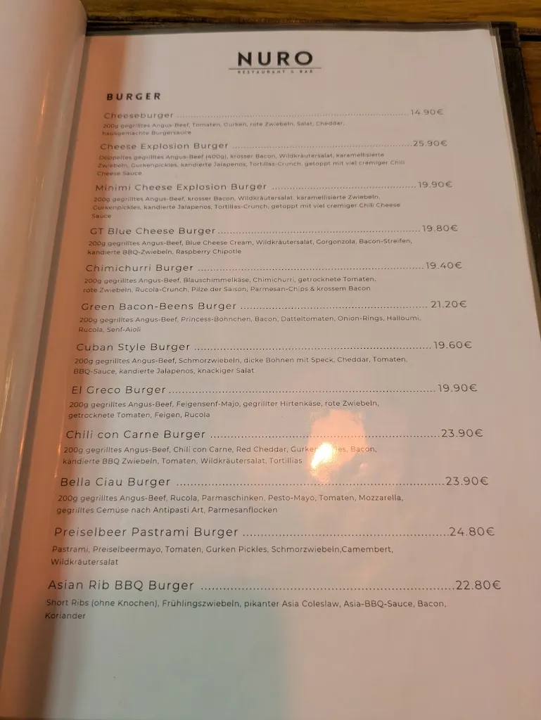 Menu_NURO Restaurant & Bar_Gütersloh_image_3