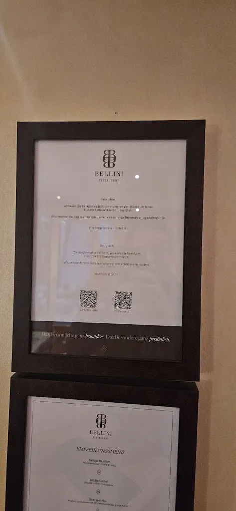 Menu_Restaurant Bellini_Gütersloh_immagine_1