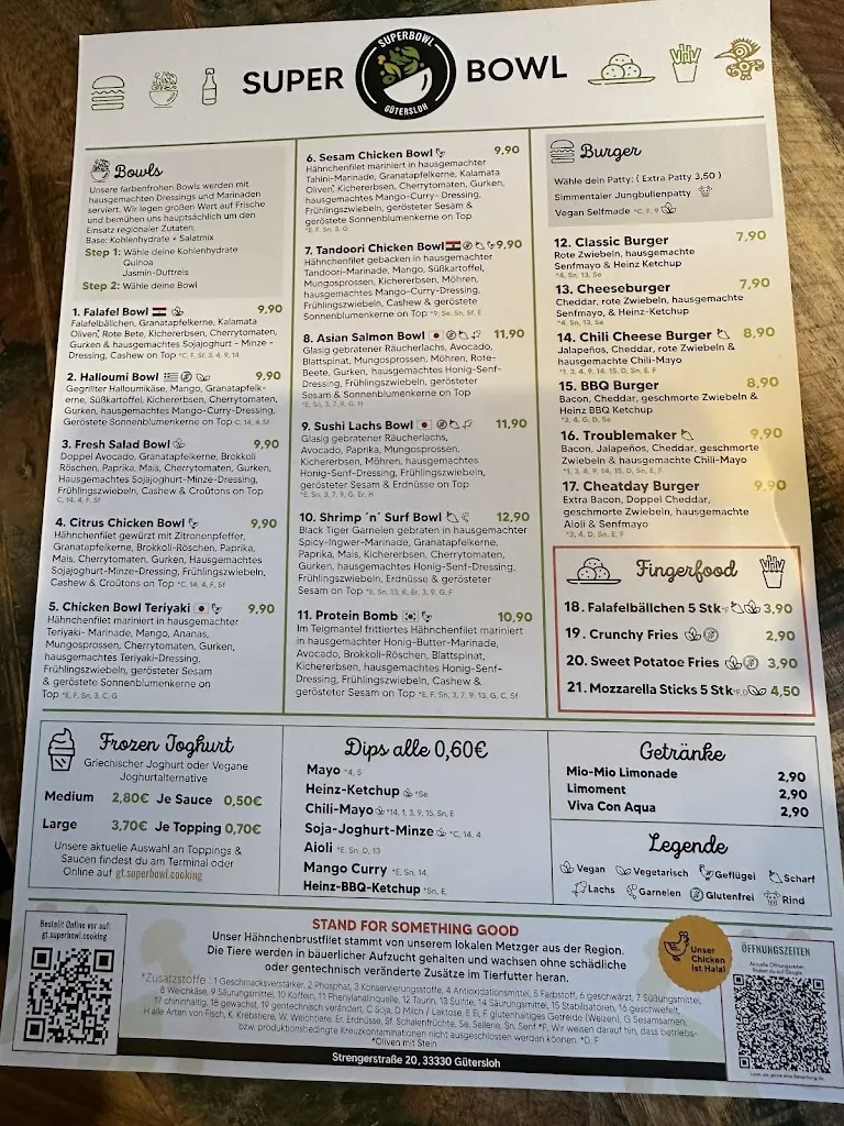 Menu_SUPERBOWL Gütersloh_Gütersloh_immagine_2