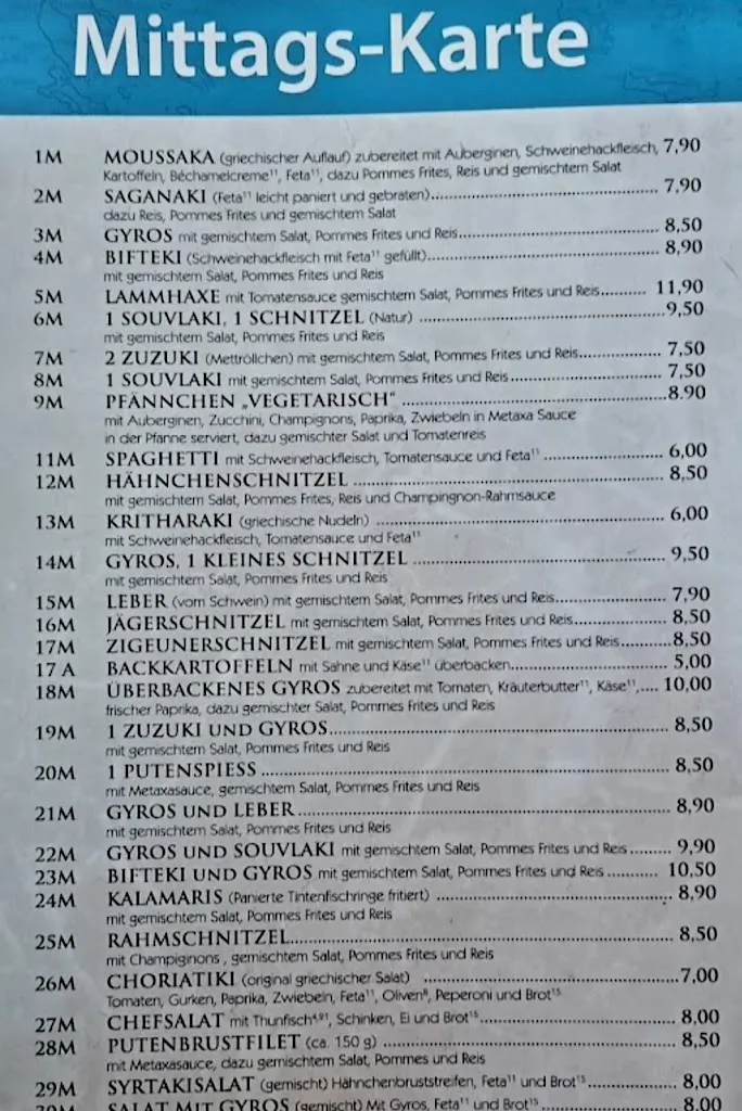 Menu_Restaurant Syrtaki since1980_Gütersloh_immagine_1